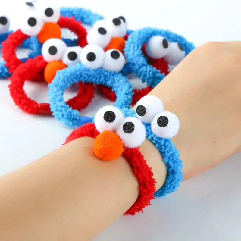 Adorable ELMO Rubber Hair Bands